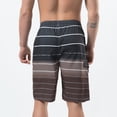 thumbnail image 5 of Gseagtia Men's beach pants loose quick-drying summer shorts surfing pants men's striped shorts, 5 of 5