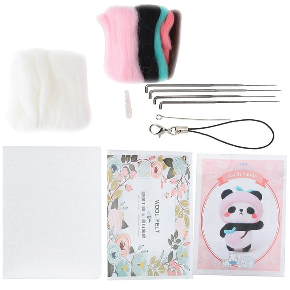 Needle Felting Kit,Needle Felting Kit Wool Doll Making DIY Material Fruit Doll Needle Felting Tool Masterfully Created