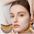 thumbnail image 2 of Manual Face Sculpting Brush for Lymphatic Drainage & Facial Massage - Contouring Tool for Jawline, Under Eye, Neck & Chin Care, Reusable Gua Sha Alternative with Travel Pouch, 2 of 6