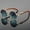 Gray Green, variant on 1pc Unisex Round Glasses - Metal Frame with Leopard Detail Hinges, Anti-Reflective Gradient PC Lenses, Stylish Sporty Design for Street Photography, & Gifts, Fashion Eyewear