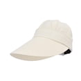 thumbnail image 3 of Sombrero para el sol Sombrero de protección solar Sombrero con visera portátil ajustable ligero y transpirable Beige, 3 of 9