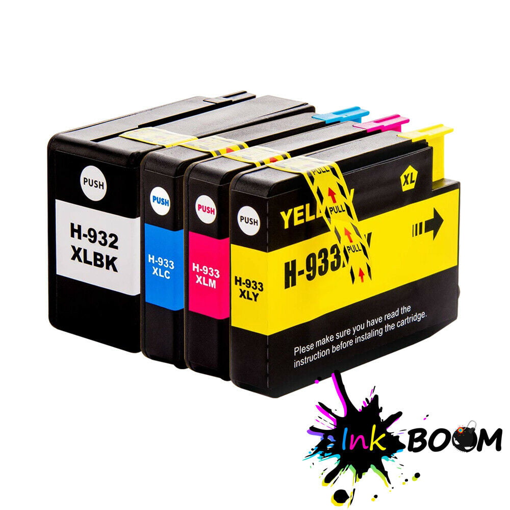 for OFFICEJET 6700 RETAIL BOX 5-PACK HP GENUINE 932XL Black & 933XL Color Ink 