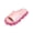 Pink, variant on Women's Chenille Mop Slippers, Washable Slip On House Slippers, Soft Sole Floor Cleaning Slippers for Home Bedroom Kitchen