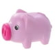 thumbnail image 3 of Alcancía de plástico con forma de cerdito, ideal para ahorrar dinero, regalo de cumpleaños y Navidad, decoración para habitación de niños y niñas (rosa y rojo), 3 of 7