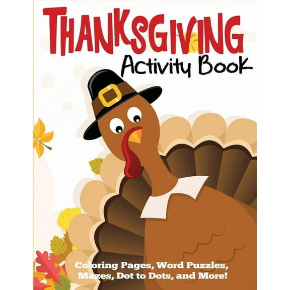 Thanksgiving Activity Book, (Paperback)
