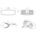thumbnail image 4 of Lumitec CapreraLT - LED Flood Light - White Finish - White Non-Dimming | Bundle of 2, 4 of 4