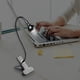 thumbnail image 2 of Clip USB LED Luces de lectura Lámpara de abrazadera ajustable para el cuidado de los ojos (luz blanca) Lamparas Tmvgtek Para estrenar, 2 of 7