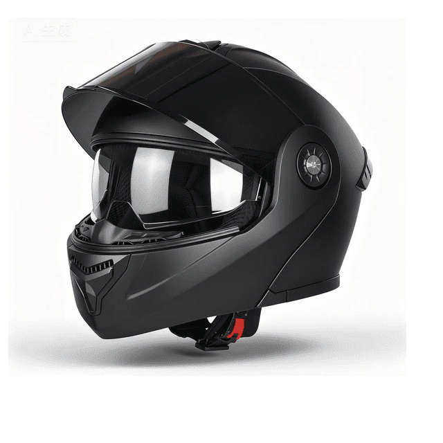 Casco Moto Abatible Dot Certificado L 58-60cm Xtellar Negro Monocolor Brillante L