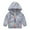 Gray, variant on KYAIGUO 4-12Y Kids Boys Summer Sunscreen Coats Outwears Toddler Girls Sun Protection Zip Front Hoodie Jacket, Upf 50 Cooling T-Shirts UV SPF Lightweight Rainbow Blouse Tops for Running Fishing Hiking