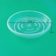 thumbnail image 2 of 2 juegos de bandejas de agua de goteo para maceta forma forma forma de 15 y 25 cm para interiores DYNWAVEMX Base de bandejas de goteo de platillo transparente, 2 of 8