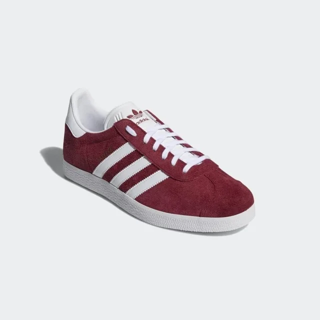 Ad-id-as mens Gazelle Sneaker, Collegiate Burgundy/White/Gold Metallic, 13 US