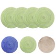 thumbnail image 2 of Coofit 4PCS Table Placemat Creative Universal Round Non-slip Table Mat Trivet Mat, 2 of 10