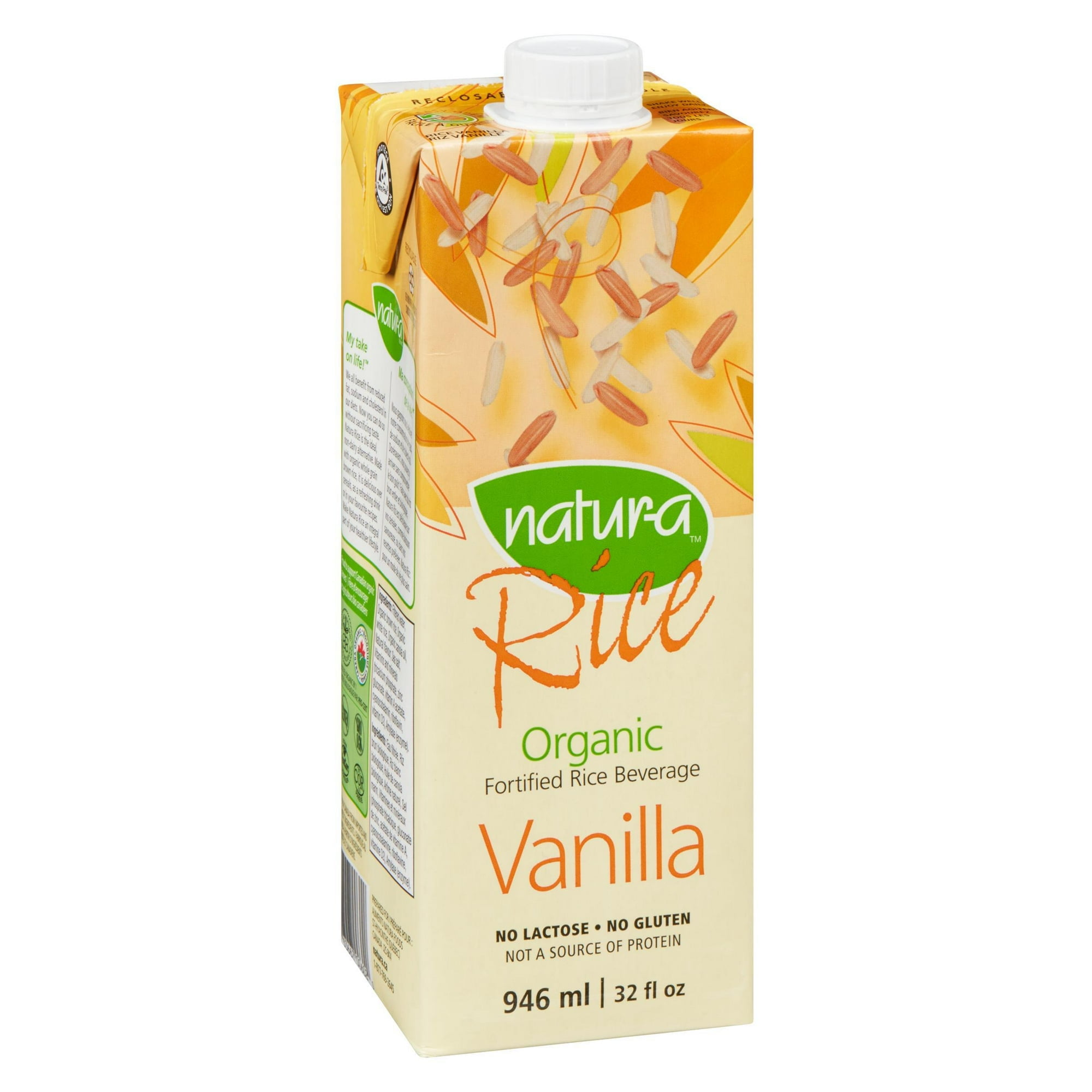 Natur-A Boisson Biologique de Riz à la Vanille