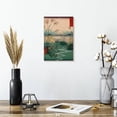 thumbnail image 2 of Elephant Stock Otsuki Fields In Kai Province Wall Art - Vertical Canvas Wall Art - Living Room Wall Decor - Nature Canvas - Green And Beige Decor By Utagawa Hiroshige - 8" x 12", 2 of 8