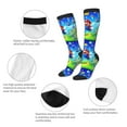 thumbnail image 4 of Saiise Mario Az Funny Socks Men Women Boys Kids Adults Novelty Graphic Crew Tube Socks Crazy Design Casual Dress Socks for Sports,Running,Travel, 4 of 7