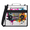 Multicolor 1, variant on Herdesigns Cactus Print Zipper Binder 1.5 Inch 3 D-Rings with Shoulder Strap & Handle, Waterproof Tropical Flower Binder Organizer Bag for 13 Inch Laptop