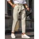 thumbnail image 5 of Pantalones De Vestir Hombre Con Cintura Ajustable Para Cómod, 5 of 8
