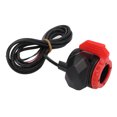 thumbnail image 4 of Acelerador del acelerador del manillar izquierdo, Acelerador del acelerador del pulgar Acelerador del acelerador del scooter eléctrico ABS Acelerador del acelerador del pulgar Durabilidad mejorada, 4 of 14