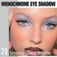 thumbnail image 2 of Sombra de ojos HHLTOH Dusty Grey Matte Waterproof para mujer, 28 g, 2 of 7