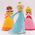 thumbnail image 2 of Figura de mano de la serie Princesa Super Mario Bros Rosalina Peach Daisy para niños, nueva y dulce muñeca de dibujos animados, modelo de juguete de adorno, 2 of 3