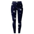 thumbnail image 4 of shqvo Christmas Leggings for Women Casual Fashion Xmas Santa Printed Sports Tight Full Length Yoga Pants Soft Stretchy Tummy Control Legging Relax Fit Wear, 4 of 4