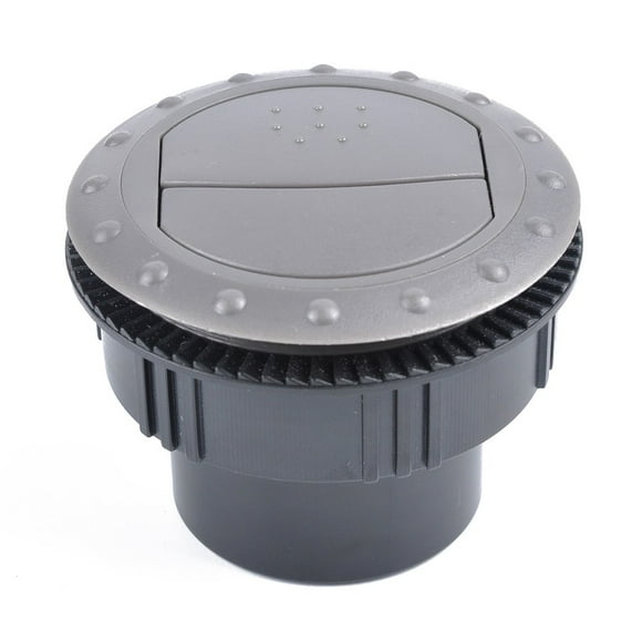 60Mm Vent Air Outlet Rotating Interior Round For Car Rv Air Conditioner Vent Grey