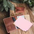 thumbnail image 3 of Bank Card Holder 1Set Pink PU Damage Prevention Cover For Adults Shopping Use, 3 of 4