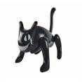 thumbnail image 2 of HaoXun Halloween Inflatable Black Cat Decoration - 5ft Tall Glowing Eyes PVC Inflatable for Outdoor Lawn Party Supplies, Spooky Standing Decor, 2 of 5