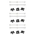 thumbnail image 1 of 3X 6420903237 Intake Manifold Runner Connecting Rods Aluminum for Mercedes 3.0L V6 OM642, 1 of 10