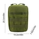 thumbnail image 3 of Bolsa de Almacenamiento Multifuncional, de Nailon Impermeable, Transpirable, Resistente Al Desgaste, Ligera para Correr, Senderismo y Ciclismo, Ideal para Actividades Al Aire Libre. Tamaño: 20 X 14 X, 3 of 6