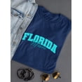 thumbnail image 3 of Retro College Style Florida T-Shirt Women -Image by Shutterstock, Female XX-Large, 3 of 4