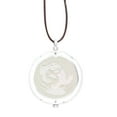 2024 Newest Arcane Blue Rose Necklace, Rotating Pendant Necklace, Regret Necklace, Blue Rose