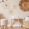 thumbnail image 4 of 6 pcs Daisy Wall Decor Wooden Daisy Wall Art Flowers Signs Hanging Plaque for Home Nursery Bedroom Farmhouse Bathroom Decorations Housewarming Gifts, 4 of 6