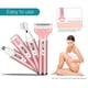 thumbnail image 5 of Afeitadora eléctrica Ticfox 4 en 1 inalámbrica para rostro nariz cejas y cuerpo recortadora de bikini, 5 of 10