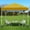 Khaki, variant on 8x8 Feet, Portable Outdoor Canopy Tent with Patented Center Locking, Height Adjustable Straight Legs, Hand Wheel Bag Included, Waterproof and UV Protected, Ideal for Outdoor Use, Black