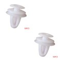 thumbnail image 1 of ZheElen 50 Pieces Door Panel Fastener Car Interior Trim Wear-resistant Fixed Clips Set Rivet Buckle Small Flexible Push Retainer White 2Set, 1 of 6