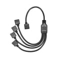 thumbnail image 2 of Cable de extensión de 1 a 4 pines, accesorios de computadora, conector Rgb para barra de luz Led Aura, Cable de extensión divisor de Cable para Asus/msi Hugtrwg Para estrenar, 2 of 9