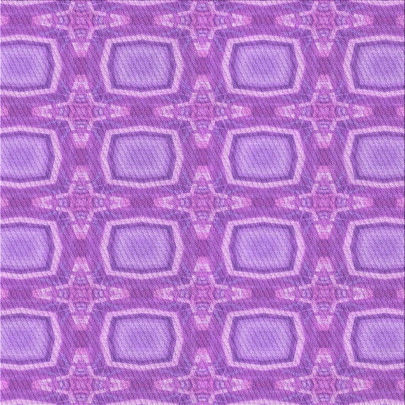Ahgly Company Machine Washable Indoor Square Transitional Violet Purple Area Rugs, 8' Square