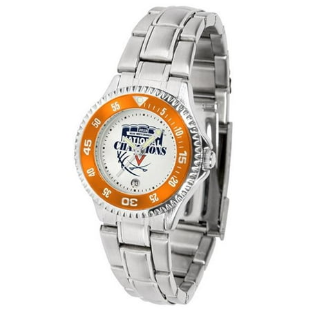 Suntime ST-CO3-VA2-COMPLM Womens Steel Competitor Watch - Virginia 2019 Mens Basketball (The Best Mens Watches 2019)