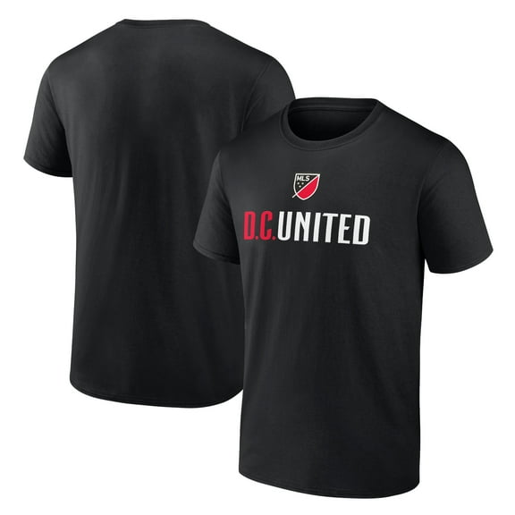 Men's Black D.C. United Shielded Logo T-Shirt