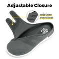 thumbnail image 2 of FitVille Mens Extra Wide Slippers Diabetic Shoes for Men Slip on Walking Shoes, Shadow Gray, 15 x-Wide, 2 of 6