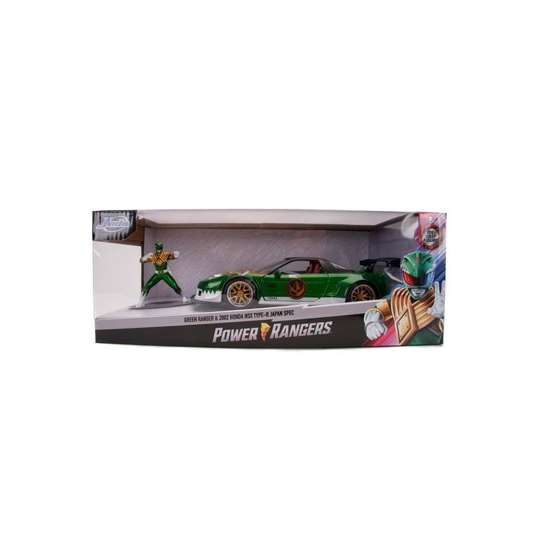 Power Rangers 1:24 Scale '02 Honda NSX & Green Ranger Figure