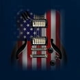 thumbnail image 4 of Wild Bobby Flag Guitar Men Tee, 4 of 4