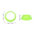 thumbnail image 2 of WEUVEB 100Pcs Green Plastic Fire Extinguisher Circle Replacement Luminous Bottleneck Ring for Safety, 2 of 6
