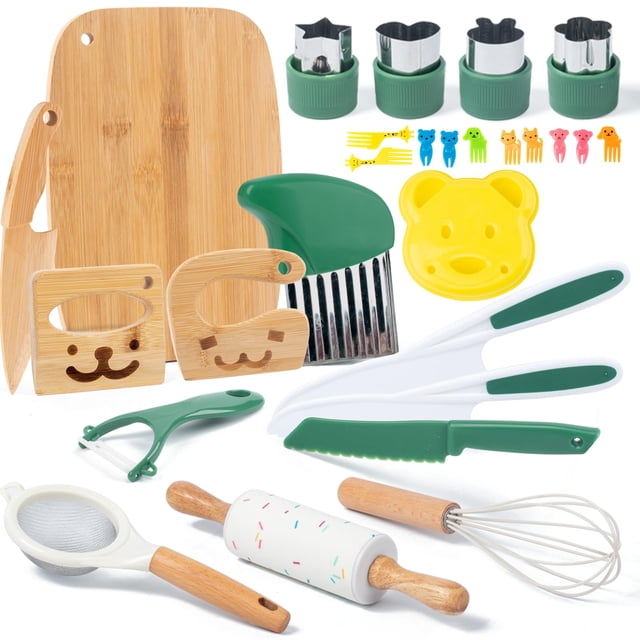 Set de cocina y repostería para niños Little Chefs Busy edition