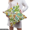 thumbnail image 4 of Ambesonne Mexican Fabric by the Yard Upholstery, Cartoon Maracas Taco Art, 10 Yards, Multicolor, 4 of 4