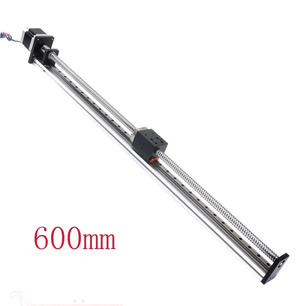 Threaded Rod Linear Guide Rail With Motor and Ball Screw For CNC,Linear