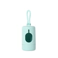 thumbnail image 2 of LED Lighted Dog Poop Bag Dispenser, Portable Pet Waste Bag Holder with Flashlight for Night Walking, Refillable Waste Case E#072 Green, 2 of 3