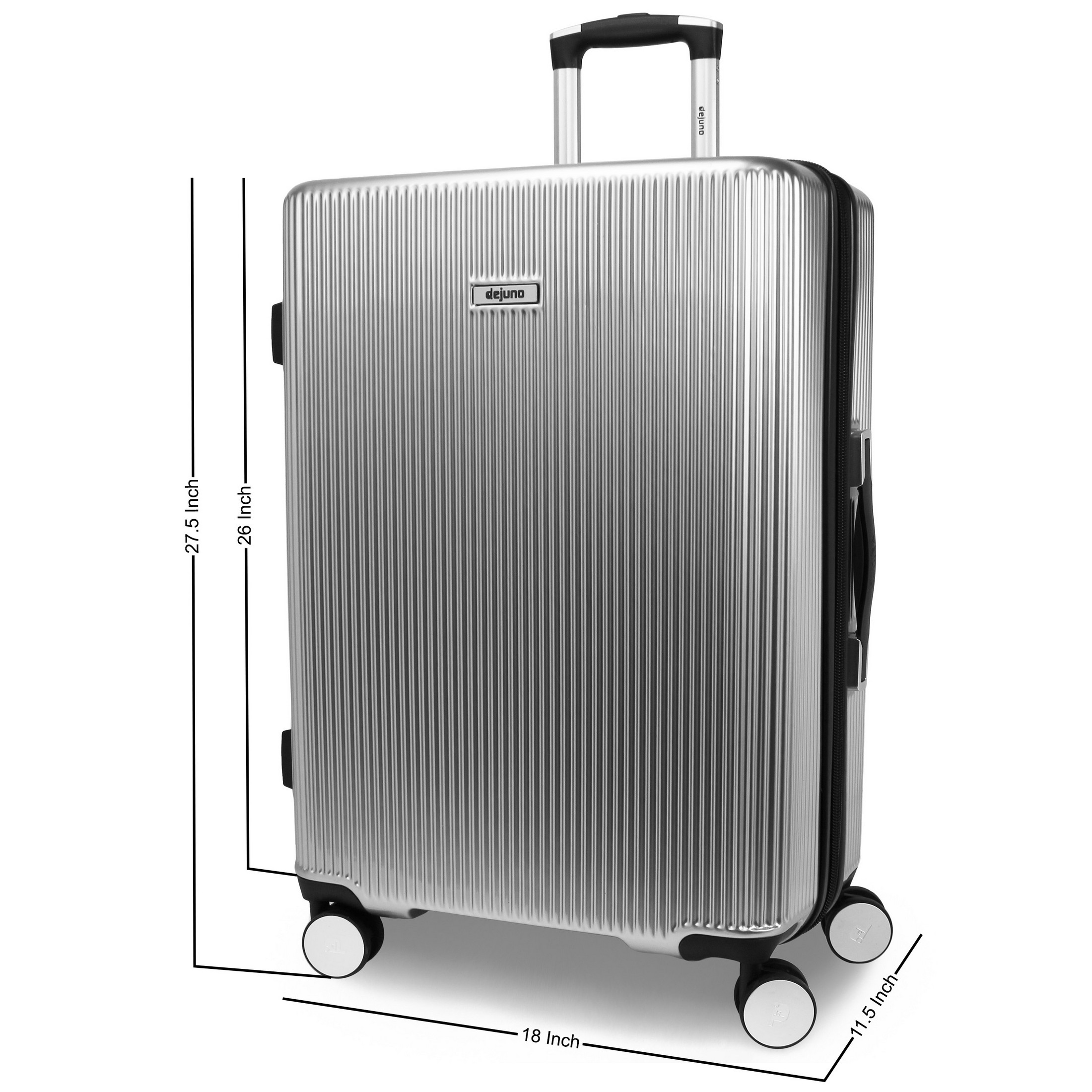 World Traveler Dejuno Monarch 26-Inch Polycarbonate Spinner