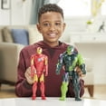 thumbnail image 5 of Marvel Spiderman: Maximum Venom Titan Hero Iron Man vs Venomized Hulk Toy Action Figure for Boys and Girls (12"), 5 of 6